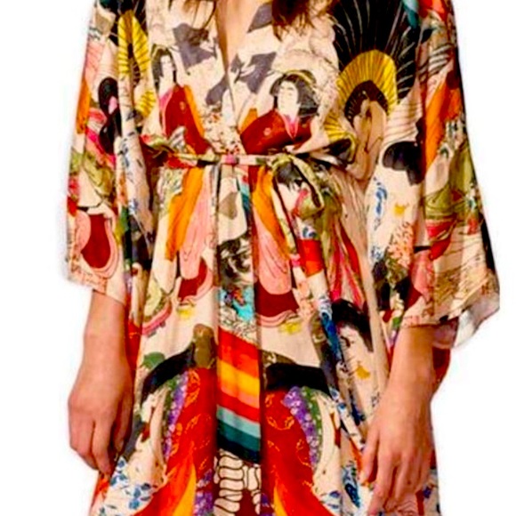 NWT BOHEMIAN KIMONO - CHIC GEISHA - Picture 4 of 4